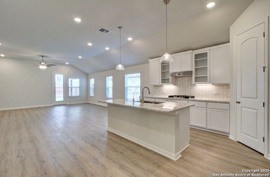 Furnished interior view inside a new home in Piedmont, San Antonio (Image 6).