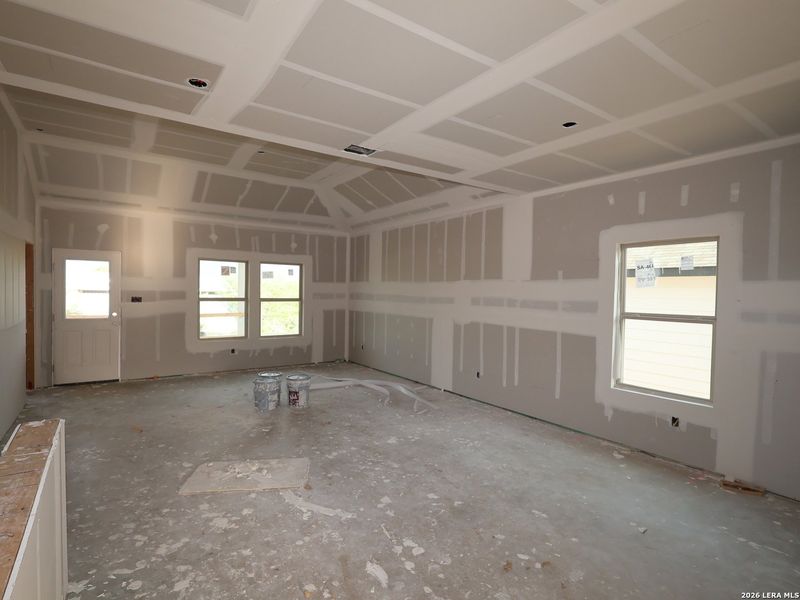 In-progress construction of a new home in Mesquite Ridge, San Antonio, TX (Image 25).