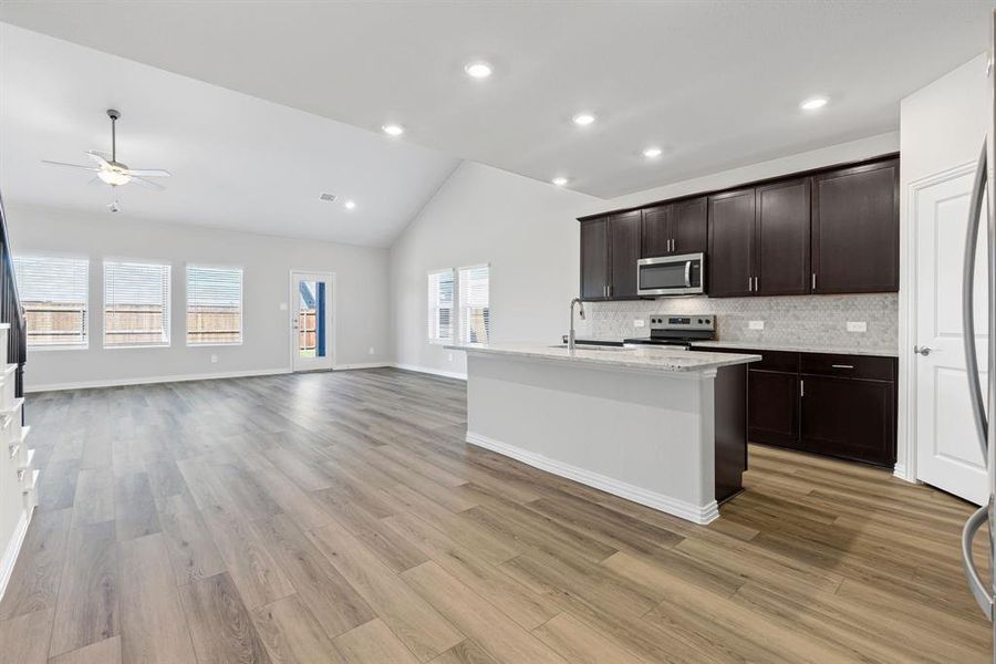 Furnished interior view inside a new home in Stratton Place, Greenville (Image 9). Furnished interior view inside a new home in Stratton Place, Greenville (Image 9).