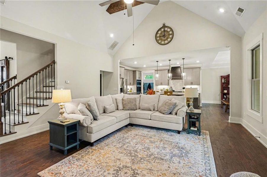Furnished interior view inside a new home in , Williamson (Image 12).