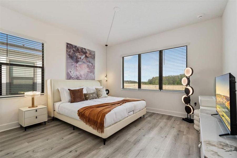 Furnished interior view inside a new home in , Kissimmee (Image 62).
