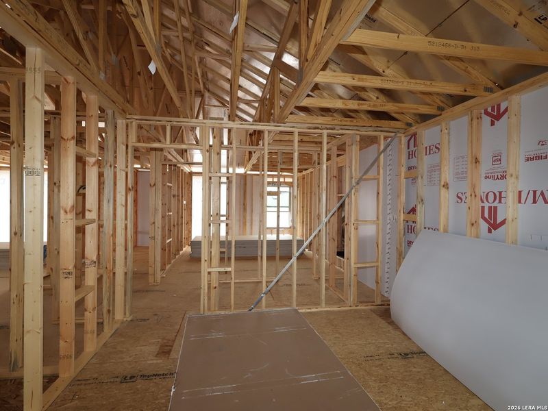 In-progress construction of a new home in Agave, San Antonio, TX (Image 28).