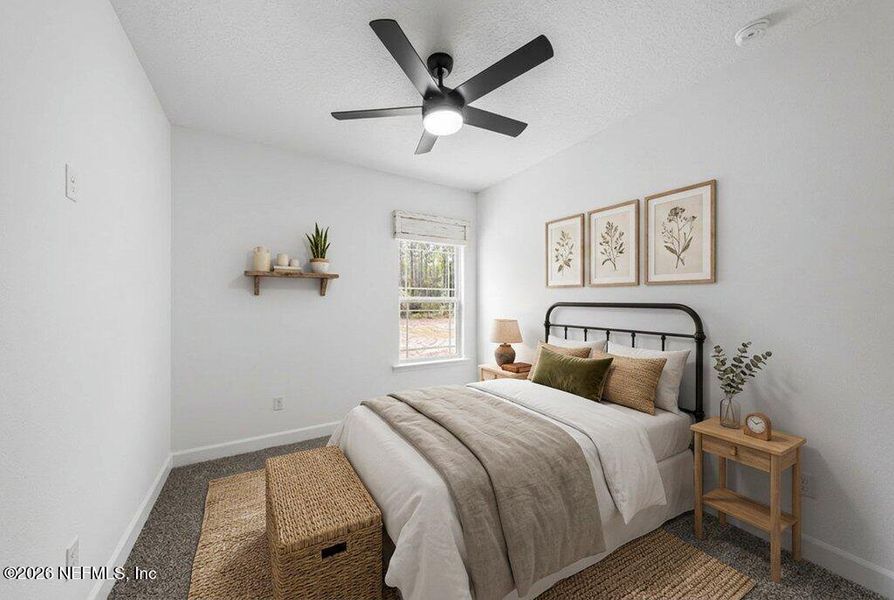 Furnished interior view inside a new home in , Sanderson (Image 15).