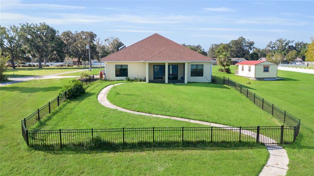 Fenced Back Yard