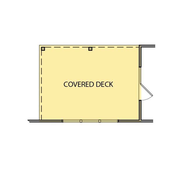 2D floor plan layout for the Carter by Kerley Family Homes in The Estates at Hurricane Pointe, Douglasville, GA (Image 5).