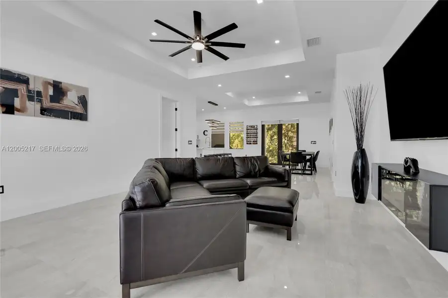 Furnished interior view inside a new home in , Lehigh Acres (Image 10).