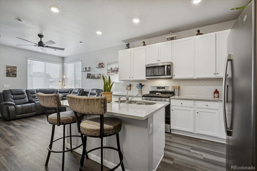 Furnished interior view inside a new home in , Parker (Image 16). Furnished interior view inside a new home in , Parker (Image 16).
