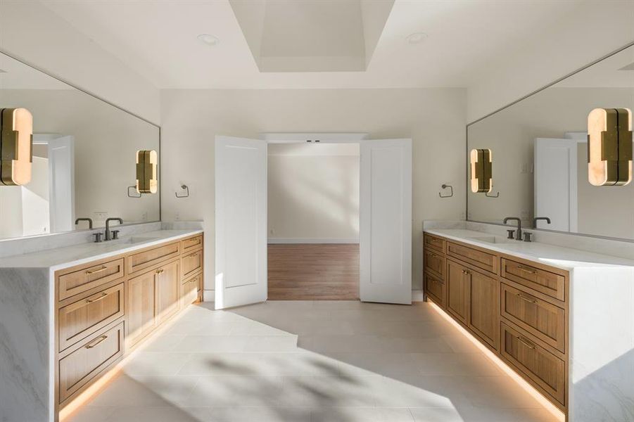 Furnished interior view inside a new home in , Dallas (Image 7). Furnished interior view inside a new home in , Dallas (Image 7).