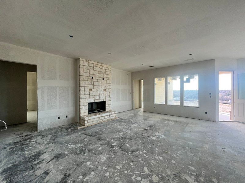 In-progress construction of a new home in Eagle Ridge Estates, Weatherford, TX (Image 6). In-progress construction of a new home in Eagle Ridge Estates, Weatherford, TX (Image 6).