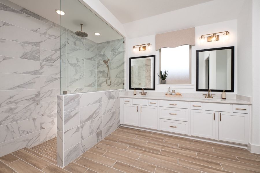 Representative furnished interior of a home built from the Logan by Tri Pointe Homes in Bridgewater, Midlothian (Image 12).