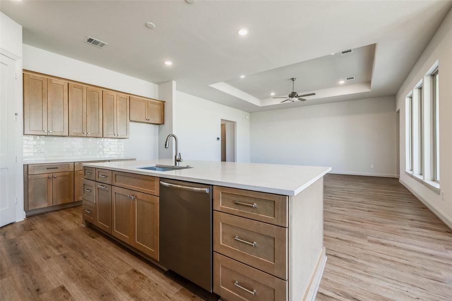 Furnished interior view inside a new home in , Sealy (Image 7).