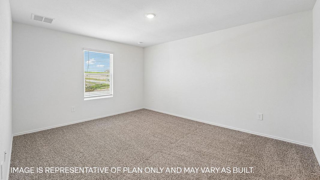 Spacious, unfurnished interior of a new home in Prairie Lakes, Buda (Image 23).
