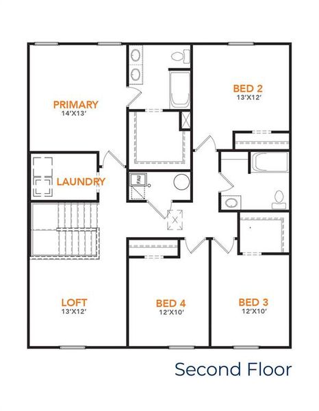 2D floor plan layout of this home in Duckhorn Towne, Brownwood, TX (Image 2). 2D floor plan layout of this home in Duckhorn Towne, Brownwood, TX (Image 2).