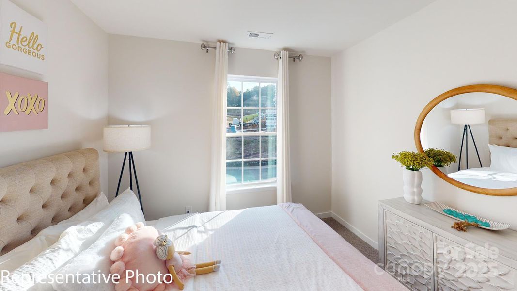 Furnished interior view inside a new home in Woodhaven at Chester, Chester (Image 19).