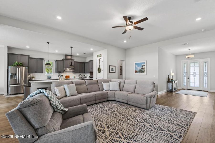 Furnished interior view inside a new home in , Hilliard (Image 51).