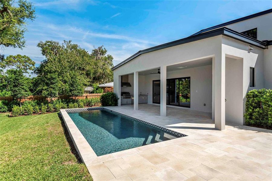 Front exterior of a new home in , Winter Park, FL, highlighting curb appeal (Image 22). Front exterior of a new home in , Winter Park, FL, highlighting curb appeal (Image 22).