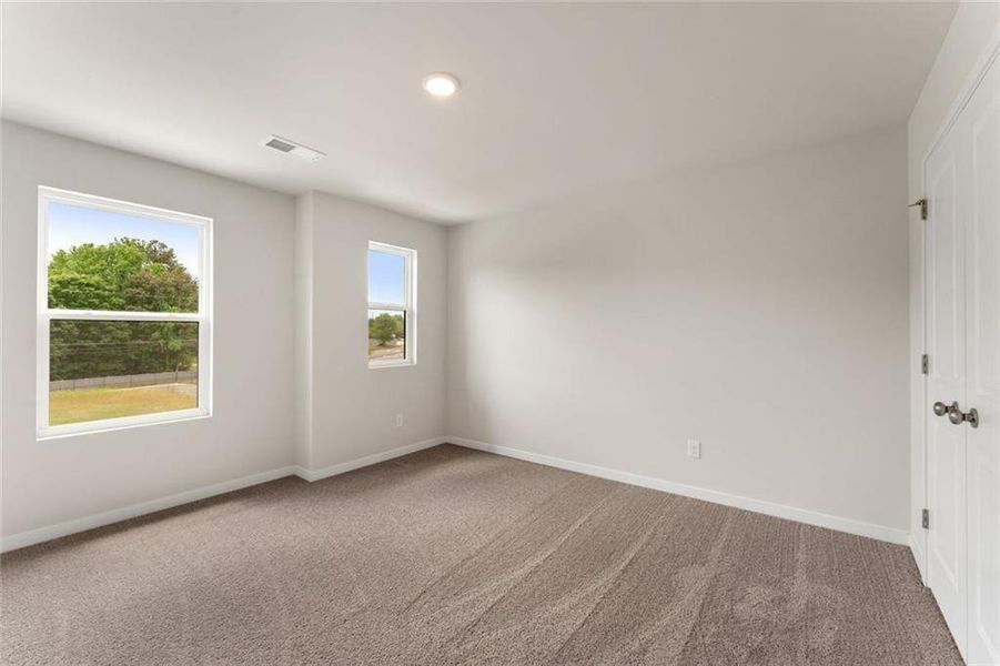 Spacious, unfurnished interior of a new home in Magnolia Square, Austell (Image 21). Spacious, unfurnished interior of a new home in Magnolia Square, Austell (Image 21).