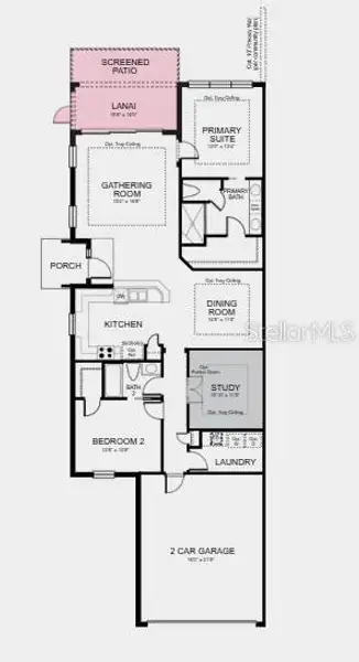 2D floor plan layout of this home in , Bradenton, FL (Image 3). 2D floor plan layout of this home in , Bradenton, FL (Image 3).