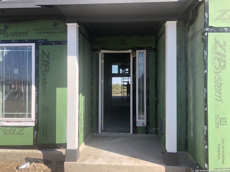 In-progress construction of a new home in Sienna Lakes, San Antonio, TX (Image 18).