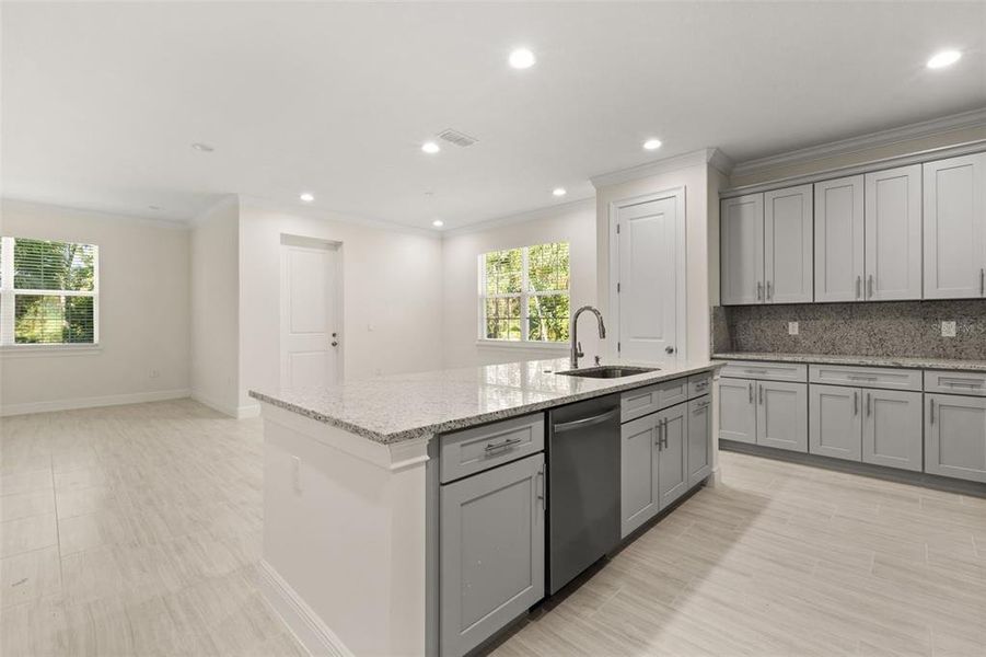 Furnished interior view inside a new home in , Belleview (Image 15).
