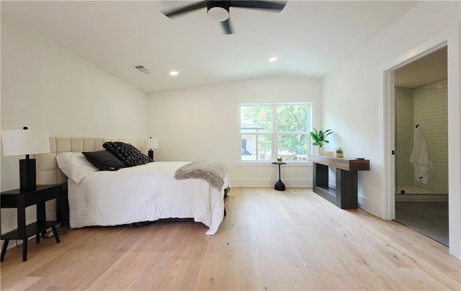 Furnished interior view inside a new home in , Atlanta (Image 38).