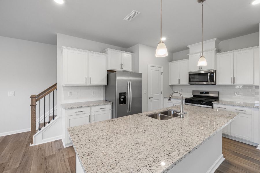 Furnished interior view inside a new home in McConnell Ridge, McLeansville (Image 7). Furnished interior view inside a new home in McConnell Ridge, McLeansville (Image 7).