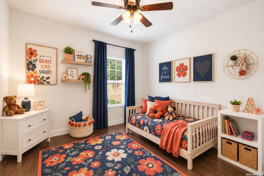 Furnished interior view inside a new home in , San Antonio (Image 13).