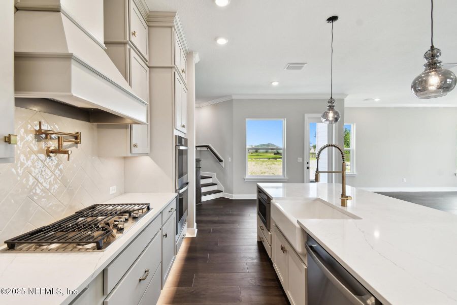Furnished interior view inside a new home in Granville at eTown 38', Jacksonville (Image 3).