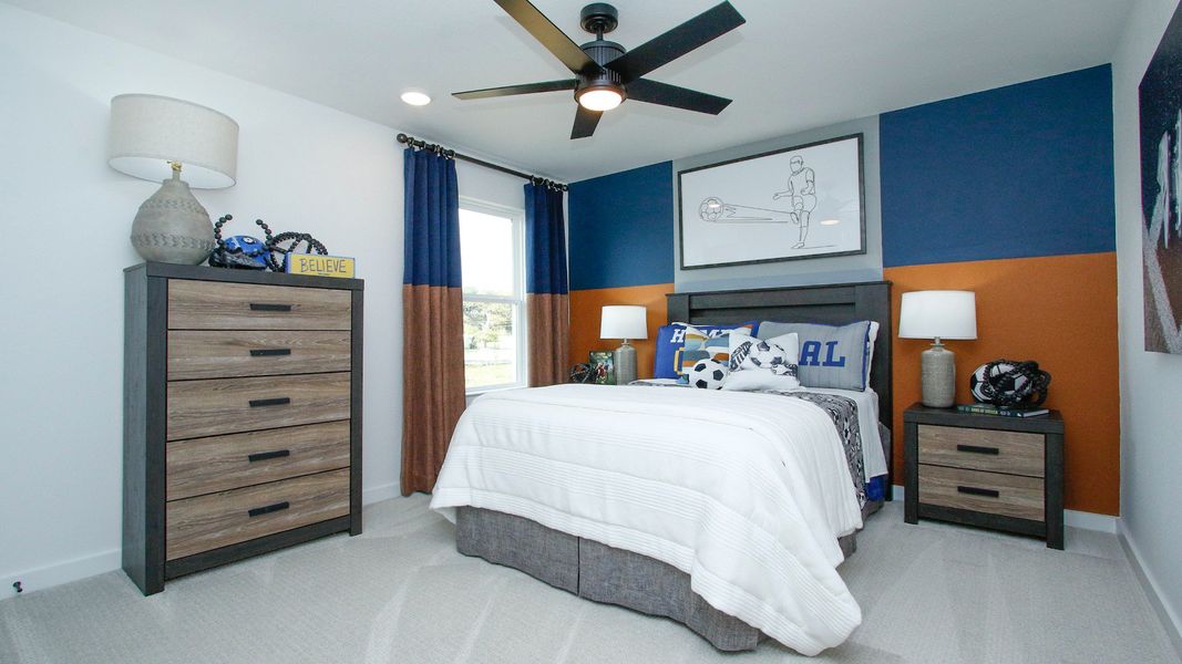 Furnished interior view inside a new home in Colony at Pinehurst, Pinehurst (Image 6).