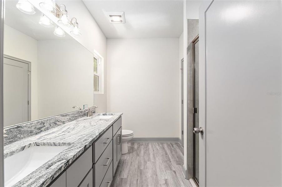 Furnished interior view inside a new home in , Fort White (Image 16).