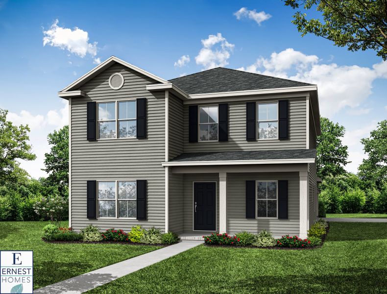 Oscar Mulberry – Exterior Front View | Ernest Homes