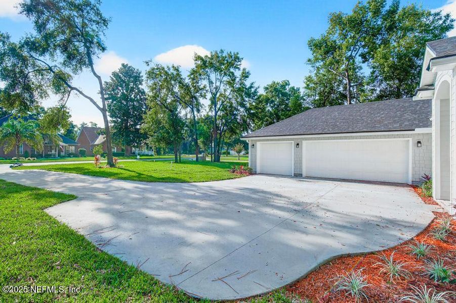 Front exterior of a new home in , Jacksonville, FL, highlighting curb appeal (Image 31). Front exterior of a new home in , Jacksonville, FL, highlighting curb appeal (Image 31).