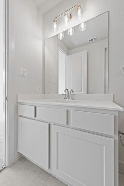 Furnished interior view inside a new home in Bridgeland, Cypress (Image 9).