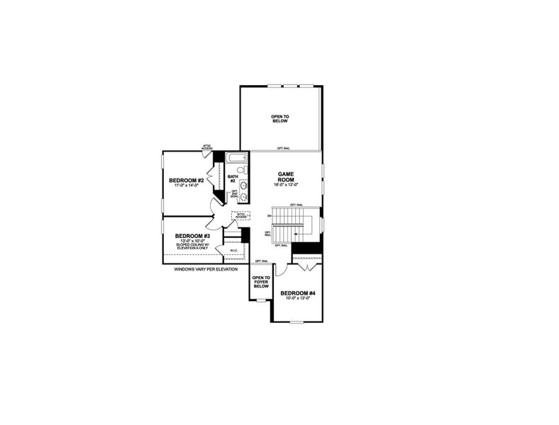 2D floor plan layout of this home in Estancia West, Manchaca, TX (Image 3). 2D floor plan layout of this home in Estancia West, Manchaca, TX (Image 3).