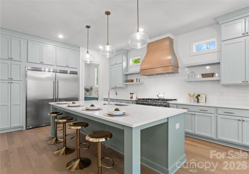 Furnished interior view inside a new home in , Locust (Image 7).