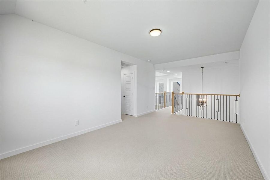 Spacious, unfurnished interior of a new home in Sandbrock Ranch: 50ft. lots, Aubrey (Image 28). Spacious, unfurnished interior of a new home in Sandbrock Ranch: 50ft. lots, Aubrey (Image 28).