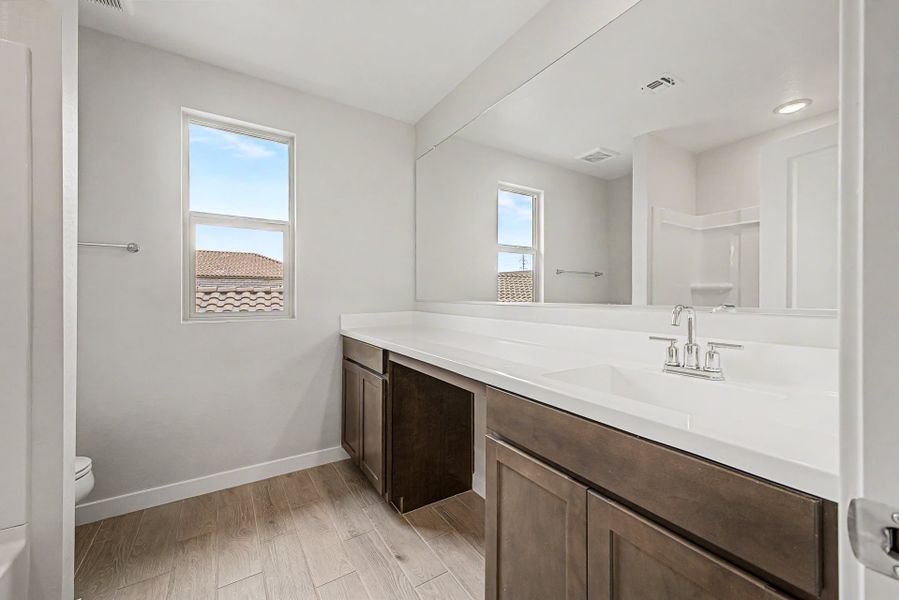 Furnished interior view inside a new home in Bentridge, Buckeye (Image 6).