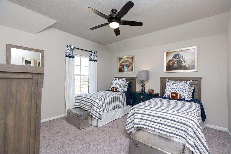 Representative furnished interior of a home built from the Alder by Beazer Homes in Bridgeland: Premier Collection, Cypress (Image 10).