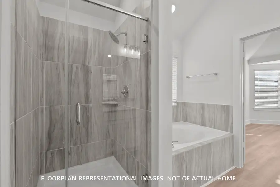 Furnished interior view inside a new home in Moran Ranch, Willis (Image 11).
