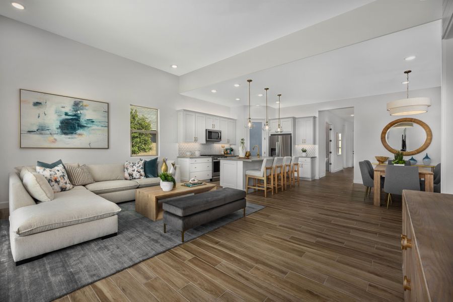 Copper Model Home - Greatroom