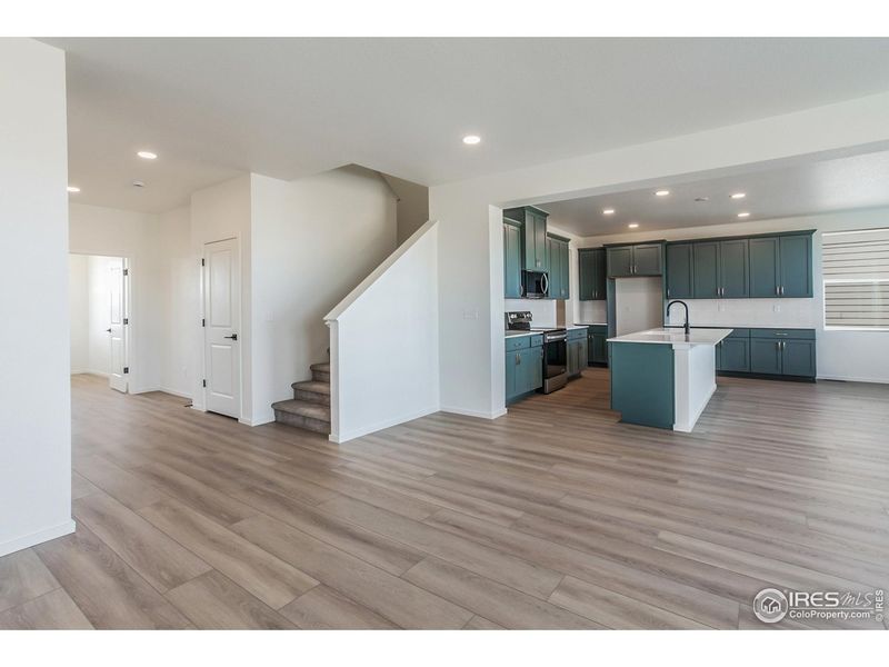 Spacious, unfurnished interior of a new home in Trailside Story Collection - Single Family Homes, Timnath (Image 33). Spacious, unfurnished interior of a new home in Trailside Story Collection - Single Family Homes, Timnath (Image 33).