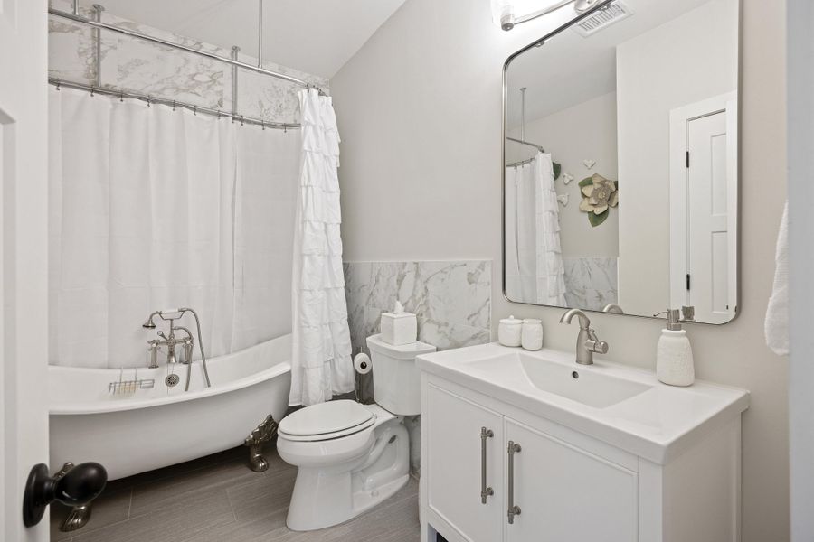 Furnished interior view inside a new home in , Meggett (Image 3).