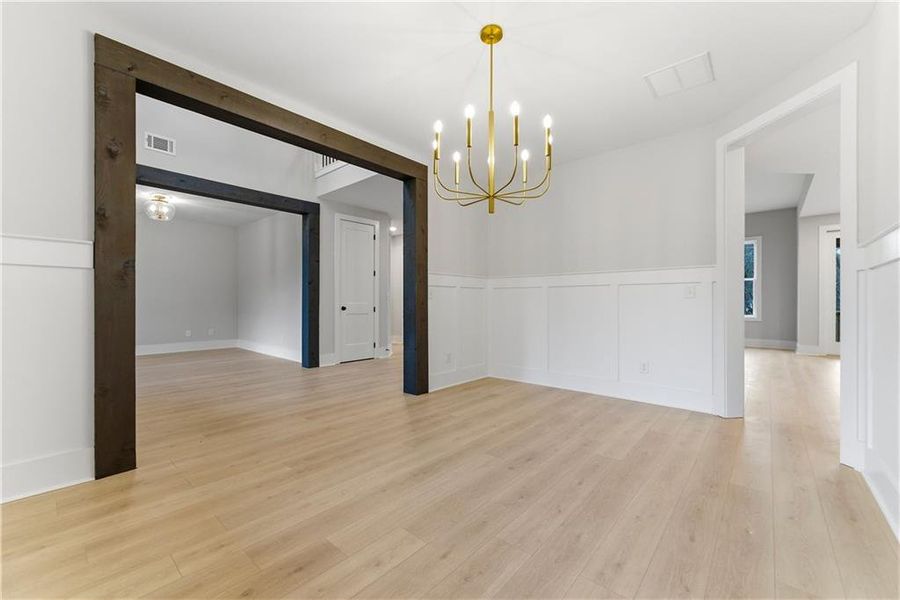 Spacious, unfurnished interior of a new home in Sterlington, Canton (Image 41).