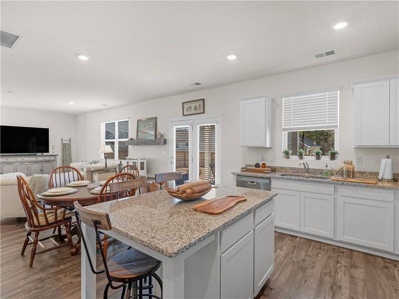 Furnished interior view inside a new home in Bridle Creek, Locust Grove (Image 27).