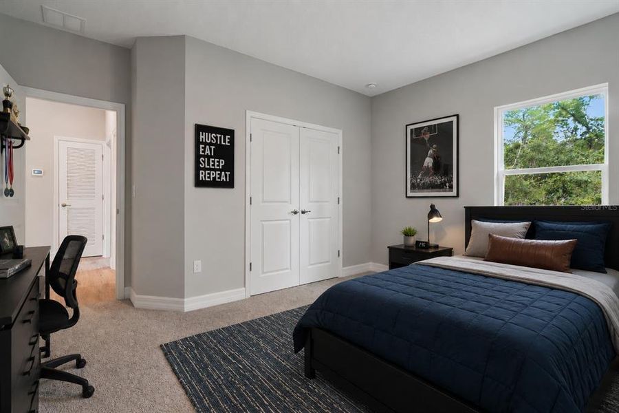 Furnished interior view inside a new home in , Ocala (Image 15).