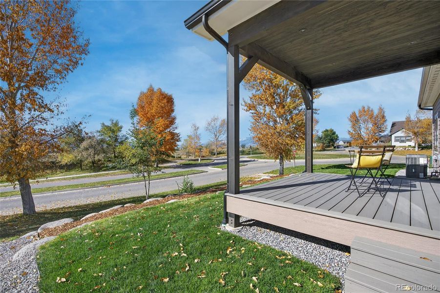 Exterior details and patio area of a home in , Silt (Image 4).