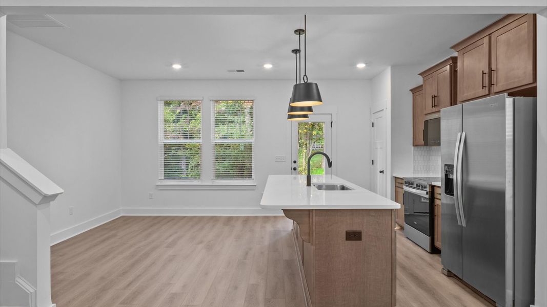Furnished interior view inside a new home in Clayton Crossing, Arden (Image 21). Furnished interior view inside a new home in Clayton Crossing, Arden (Image 21).