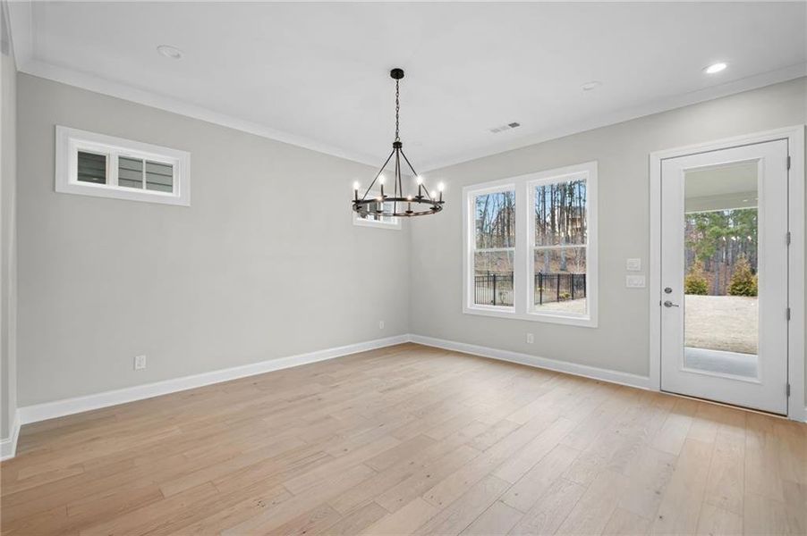 Spacious, unfurnished interior of a new home in , Canton (Image 18).