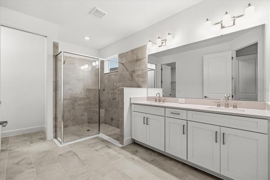 Furnished interior view inside a new home in , Kissimmee (Image 13). Furnished interior view inside a new home in , Kissimmee (Image 13).