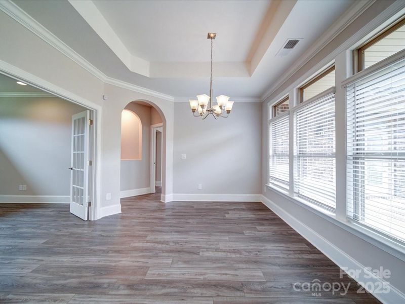 Spacious, unfurnished interior of a new home in The Courtyards on New Hope, Gastonia (Image 36).